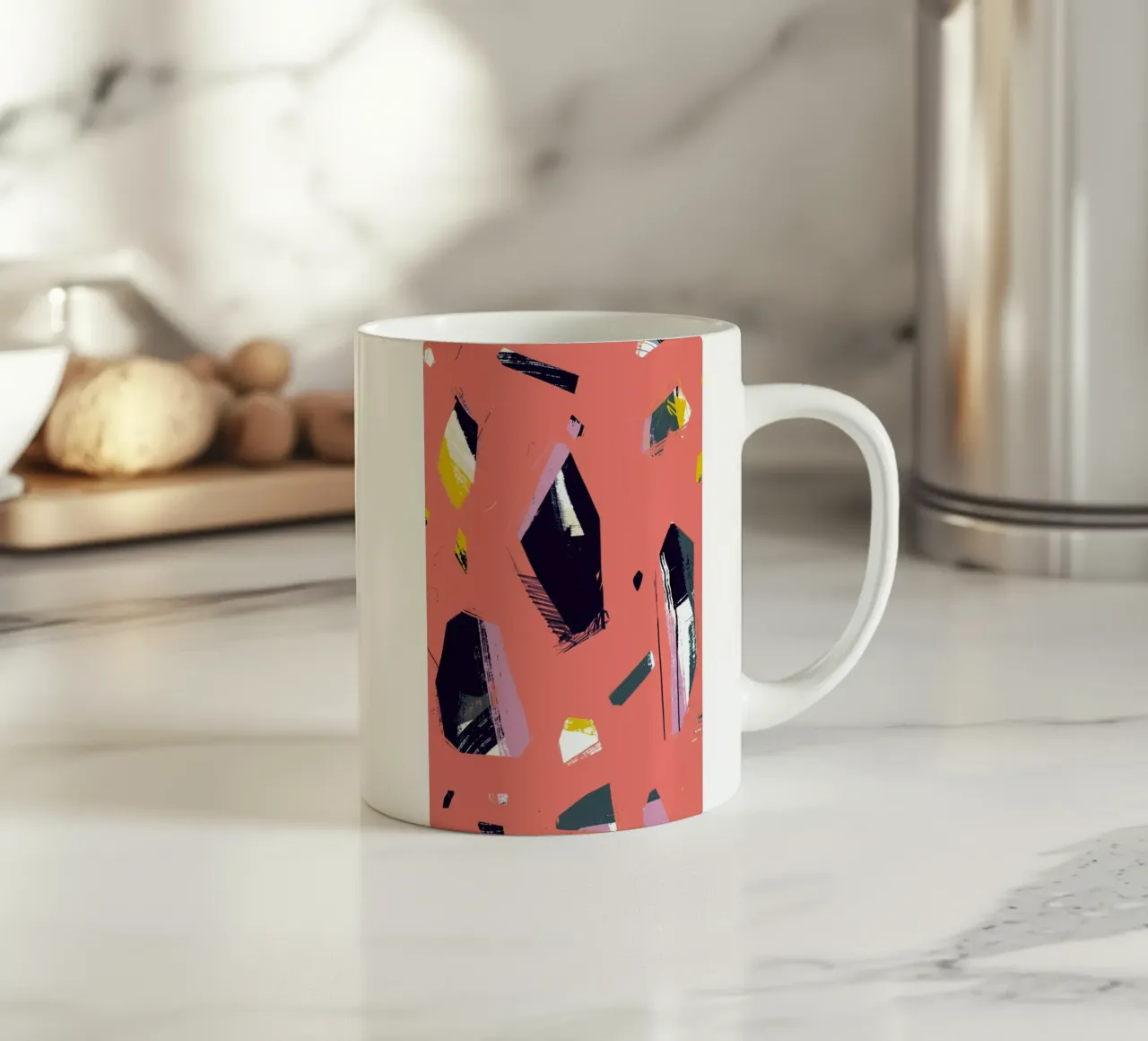 Bright Rocks tazza in ceramica da Jilli Darling Art
