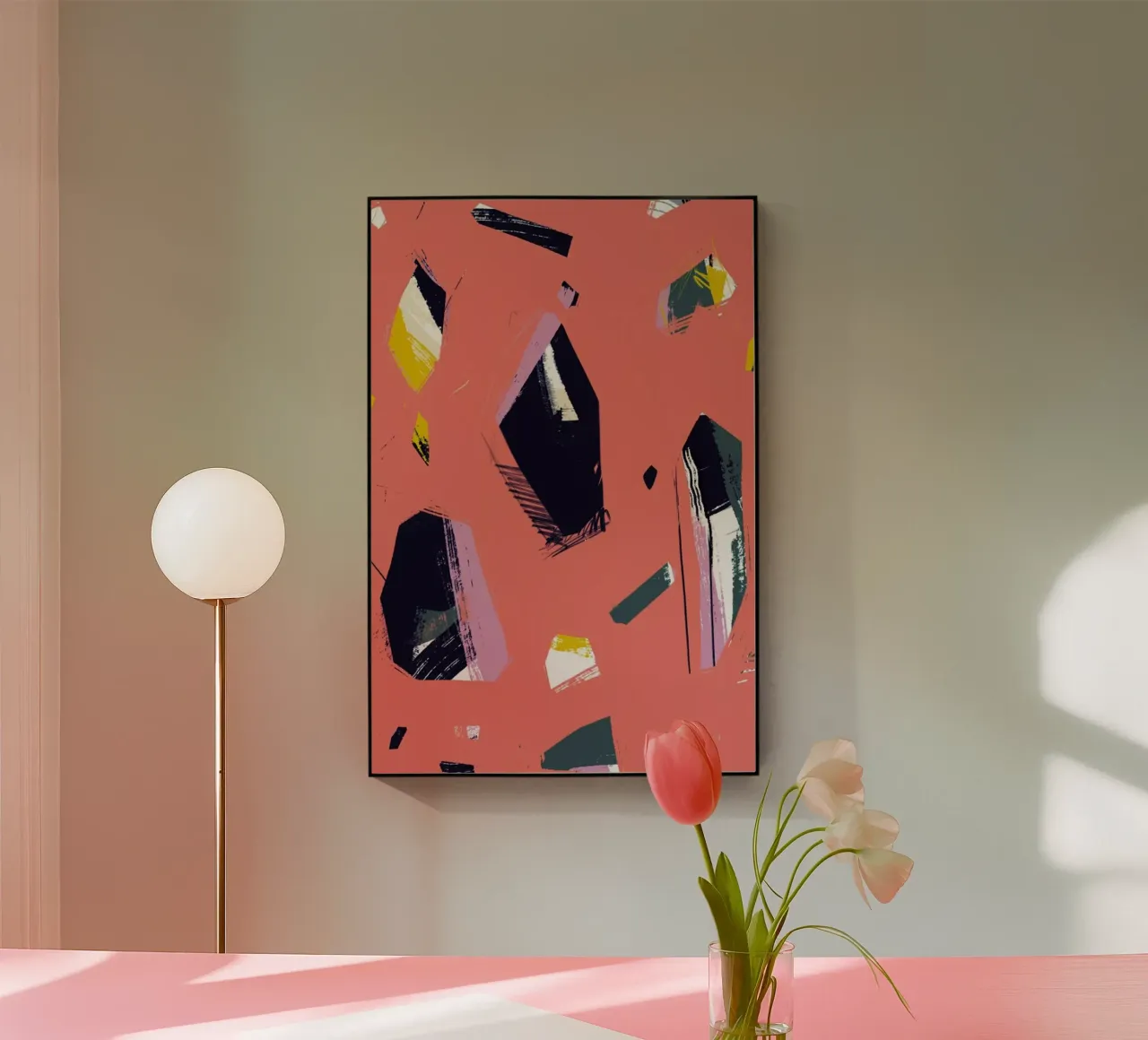 Bright Rocks plexiglass da Jilli Darling Art