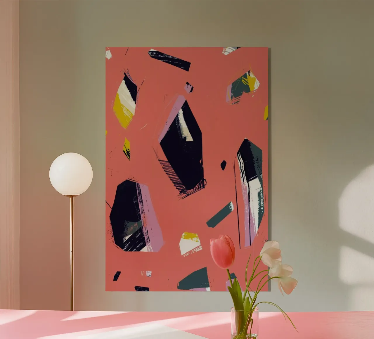 Bright Rocks plexiglass da Jilli Darling Art