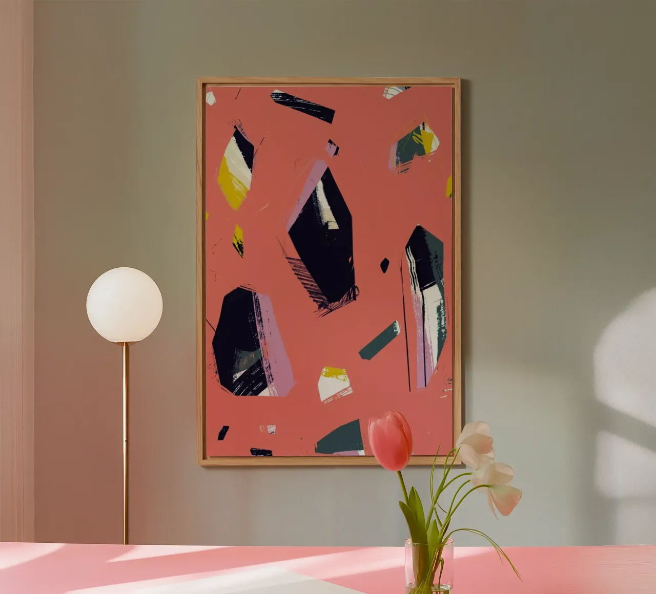 Bright Rocks alluminio dibond da Jilli Darling Art