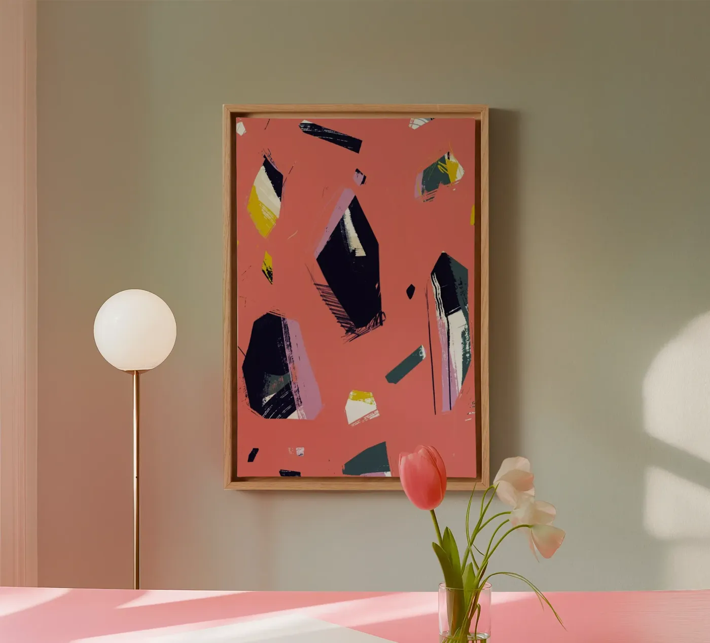 Bright Rocks tela da Jilli Darling Art
