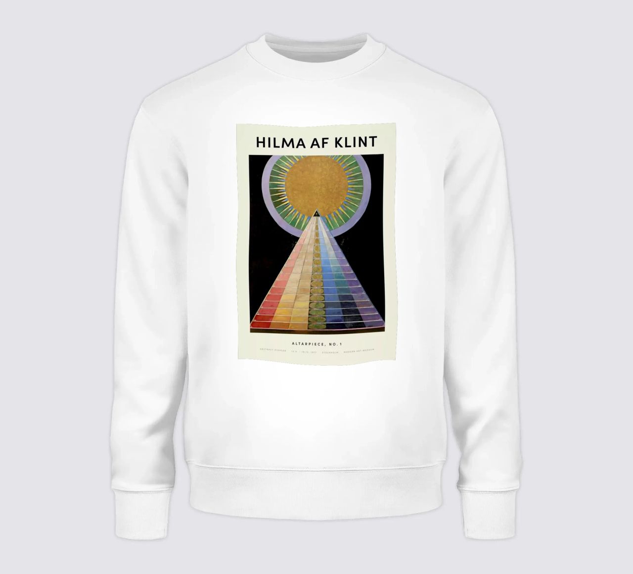 Hilma af Klint - Altarpiece, No. 1 felpa da Vintage by JUNIQE