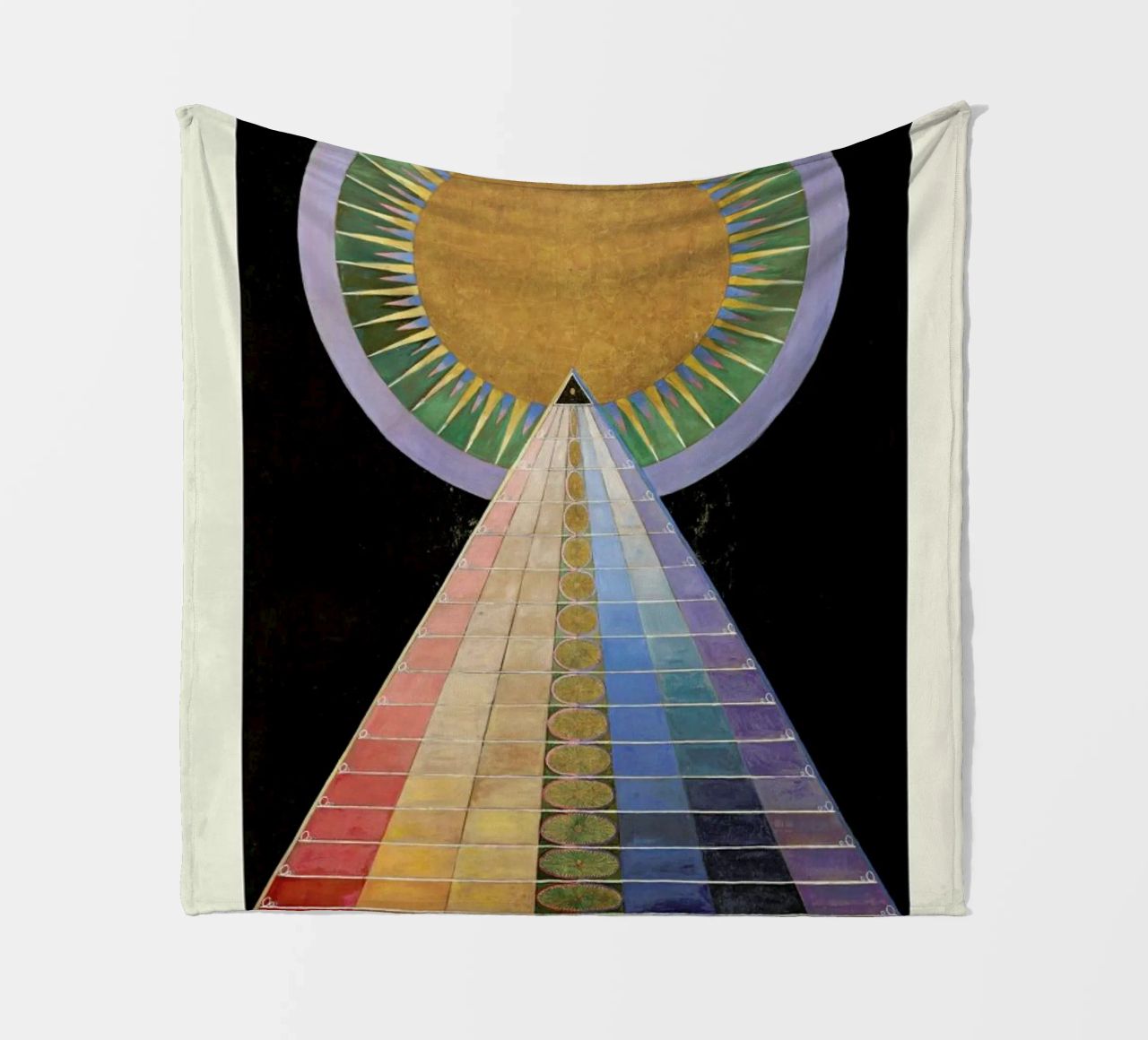 Hilma af Klint - Altarpiece, No. 1 coperta in pile da Vintage by JUNIQE