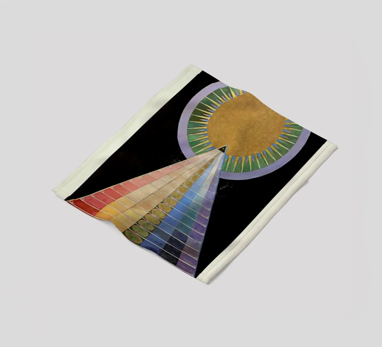Hilma af Klint - Altarpiece, No. 1 coperta in pile da Vintage by JUNIQE
