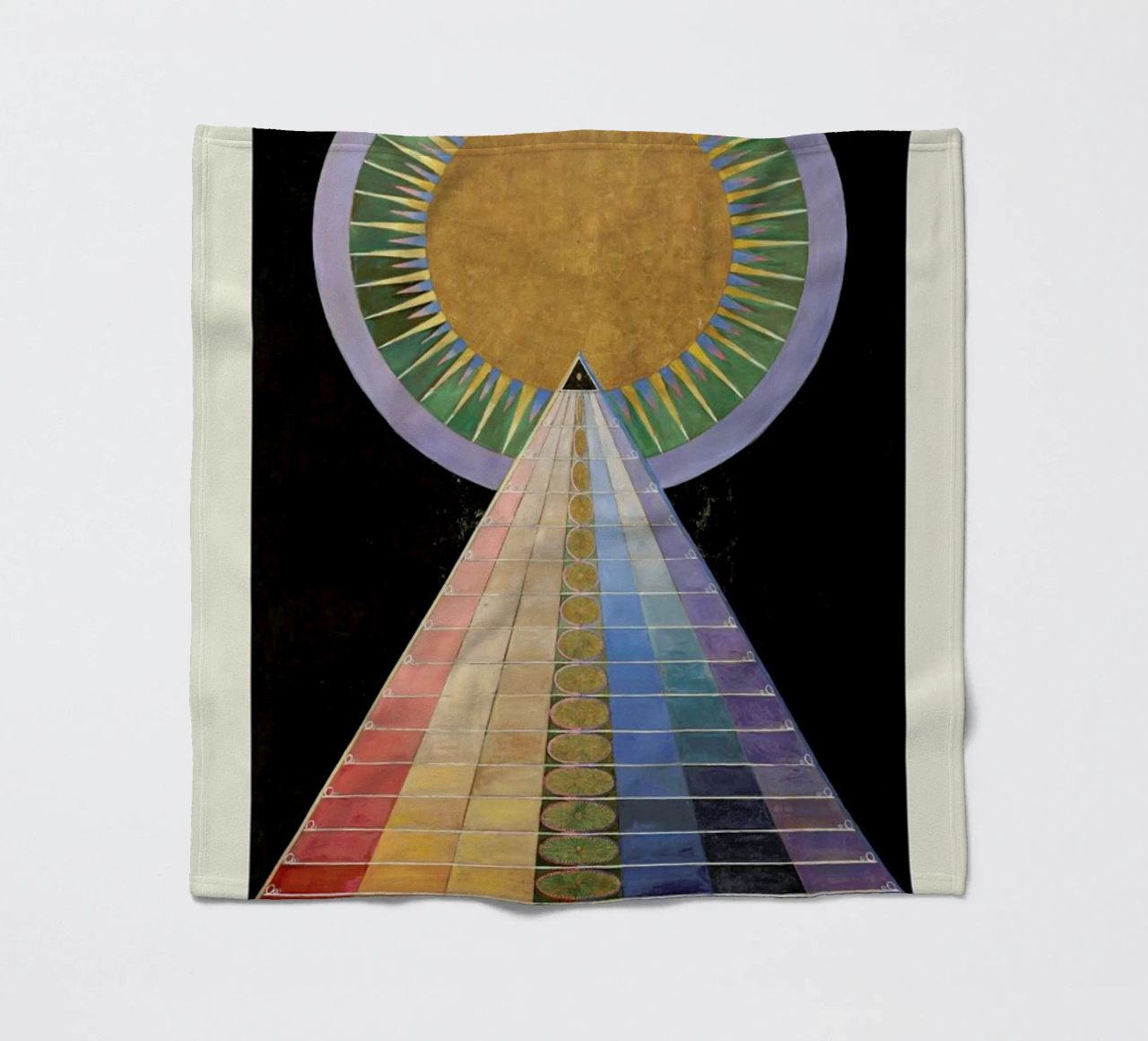 Hilma af Klint - Altarpiece, No. 1 coperta in pile da Vintage by JUNIQE