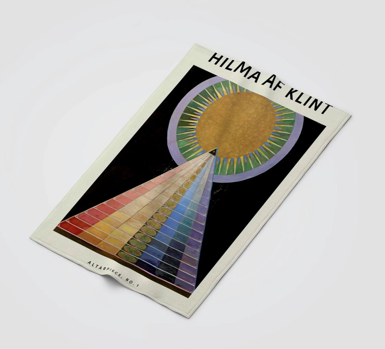 Hilma af Klint - Altarpiece, No. 1 coperta in pile da Vintage by JUNIQE