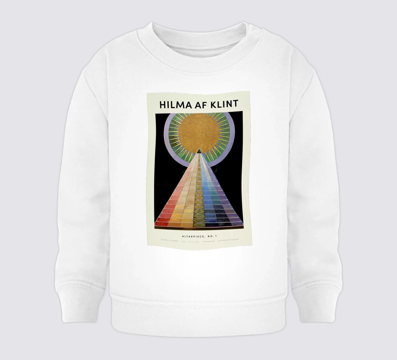 Hilma af Klint - Altarpiece, No. 1 felpa neonato da Vintage by JUNIQE