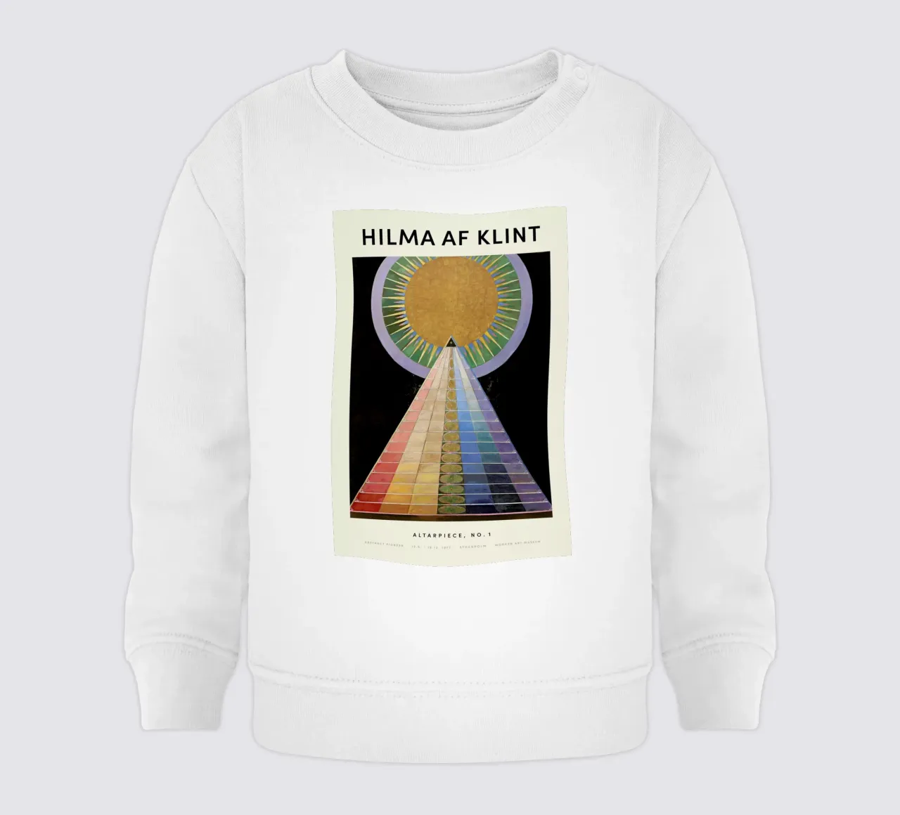 Hilma af Klint - Altarpiece, No. 1 felpa neonato da Vintage by JUNIQE