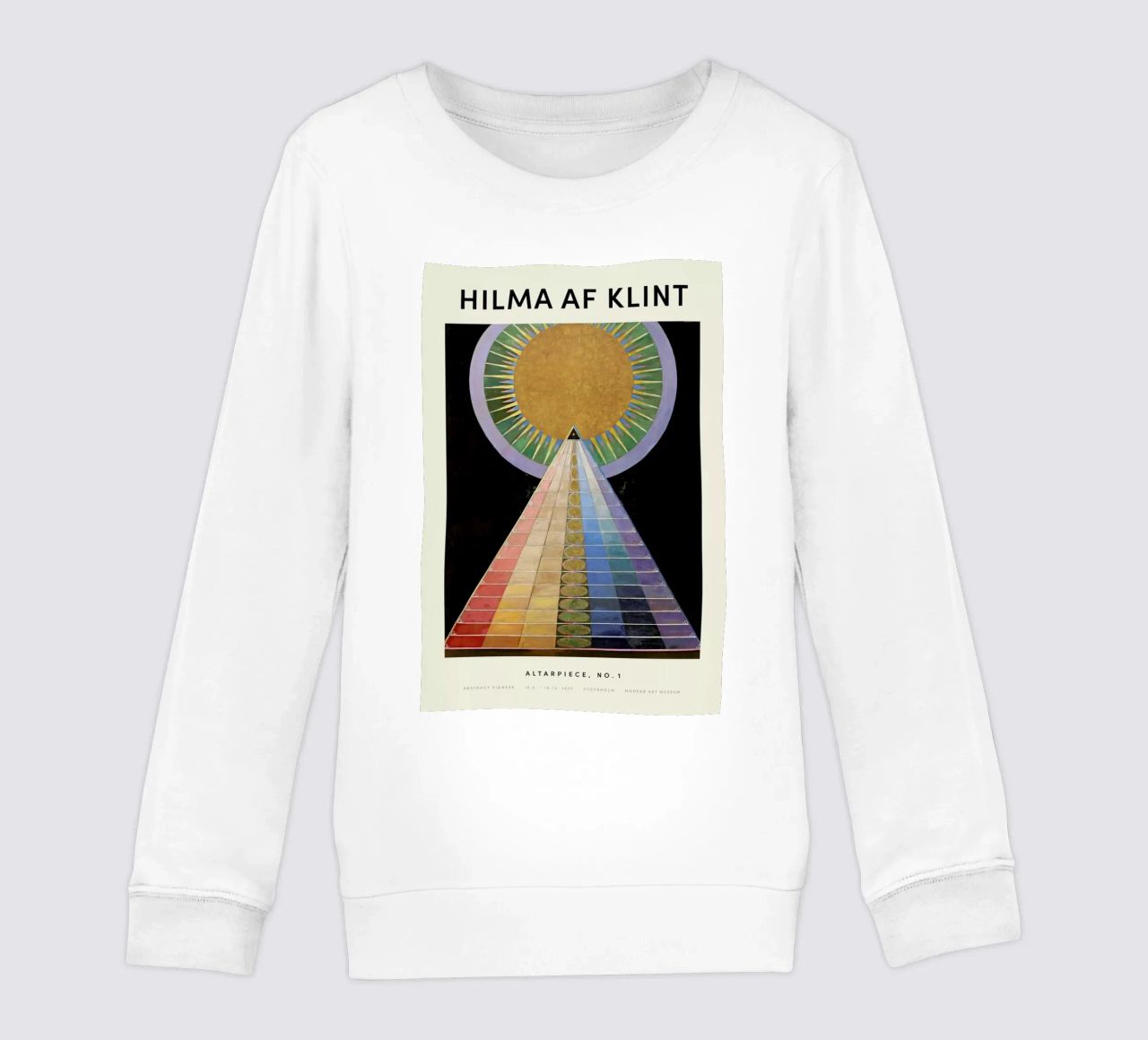 Hilma af Klint - Altarpiece, No. 1 felpa bambino da Vintage by JUNIQE