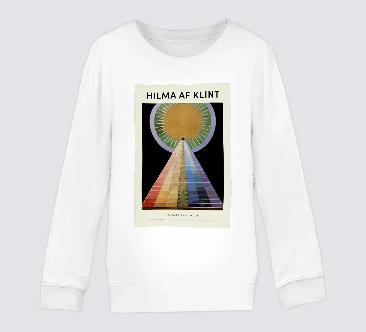 Hilma af Klint - Altarpiece, No. 1 felpa bambino da Vintage by JUNIQE