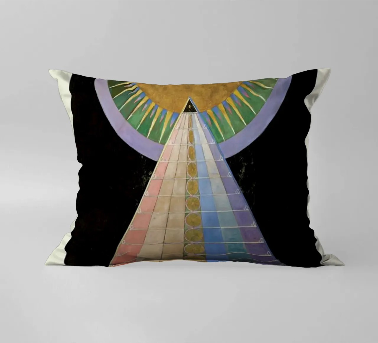 Hilma af Klint - Altarpiece, No. 1 decorative cushion by Vintage by JUNIQE