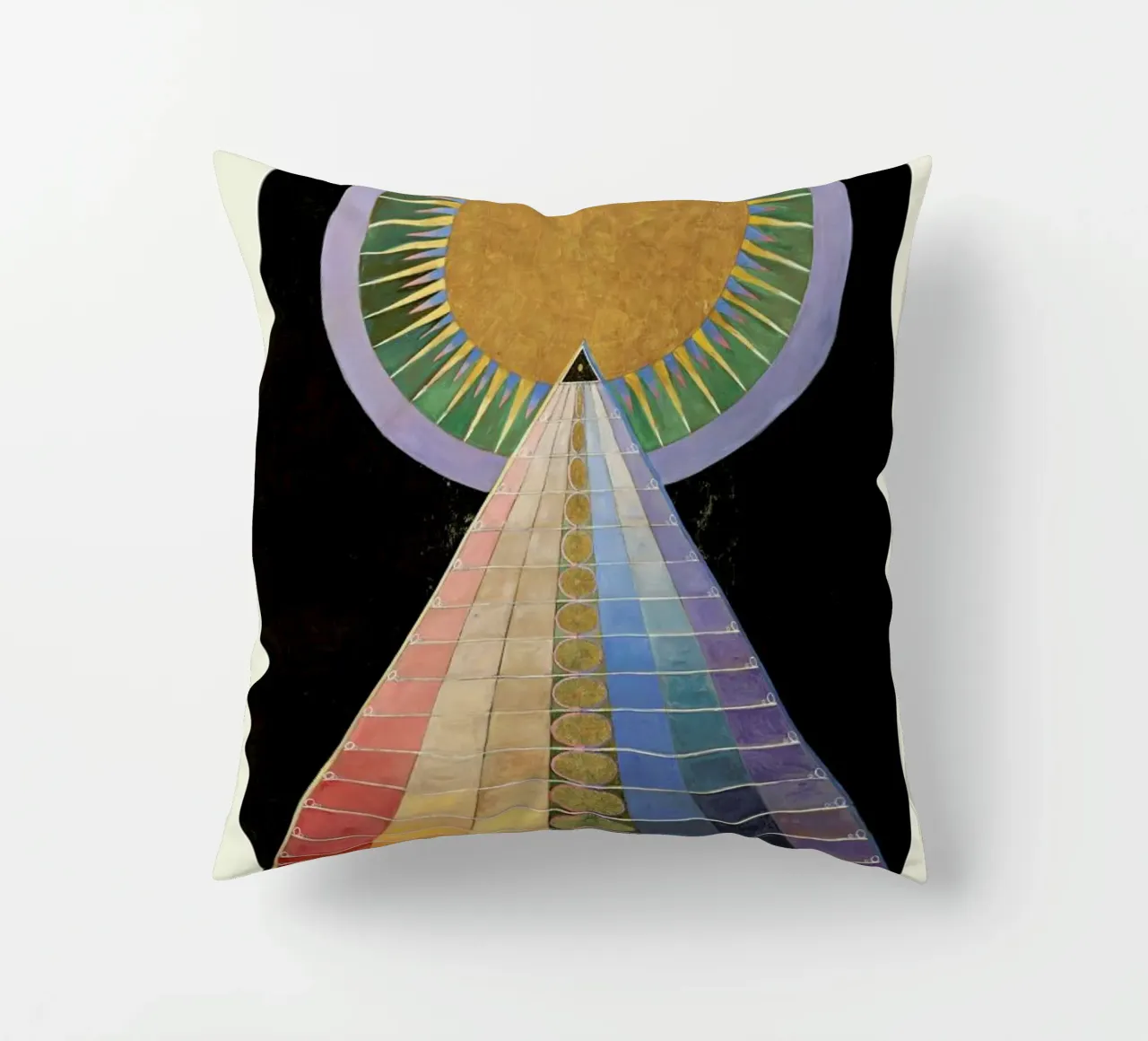 Hilma af Klint - Altarpiece, No. 1 cuscino da Vintage by JUNIQE