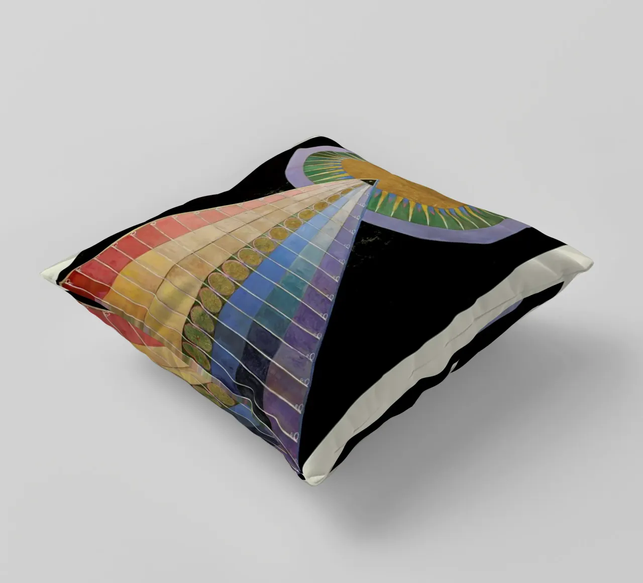 Hilma af Klint - Altarpiece, No. 1 cuscino da Vintage by JUNIQE