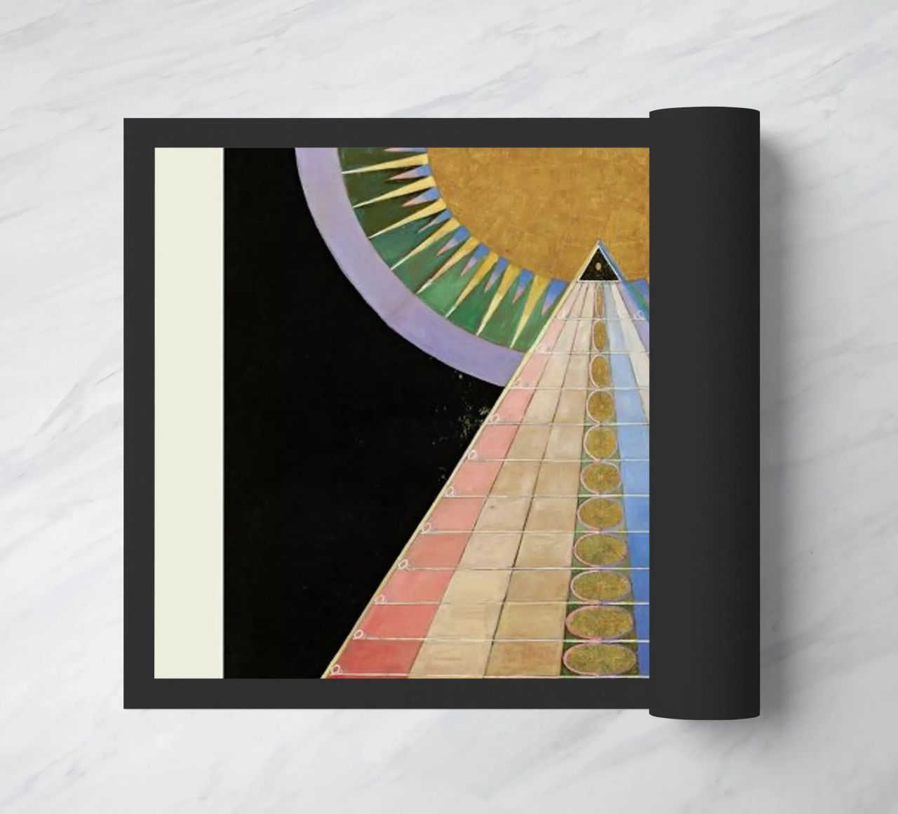 Hilma af Klint - Altarpiece, No. 1 zerbino da Vintage by JUNIQE