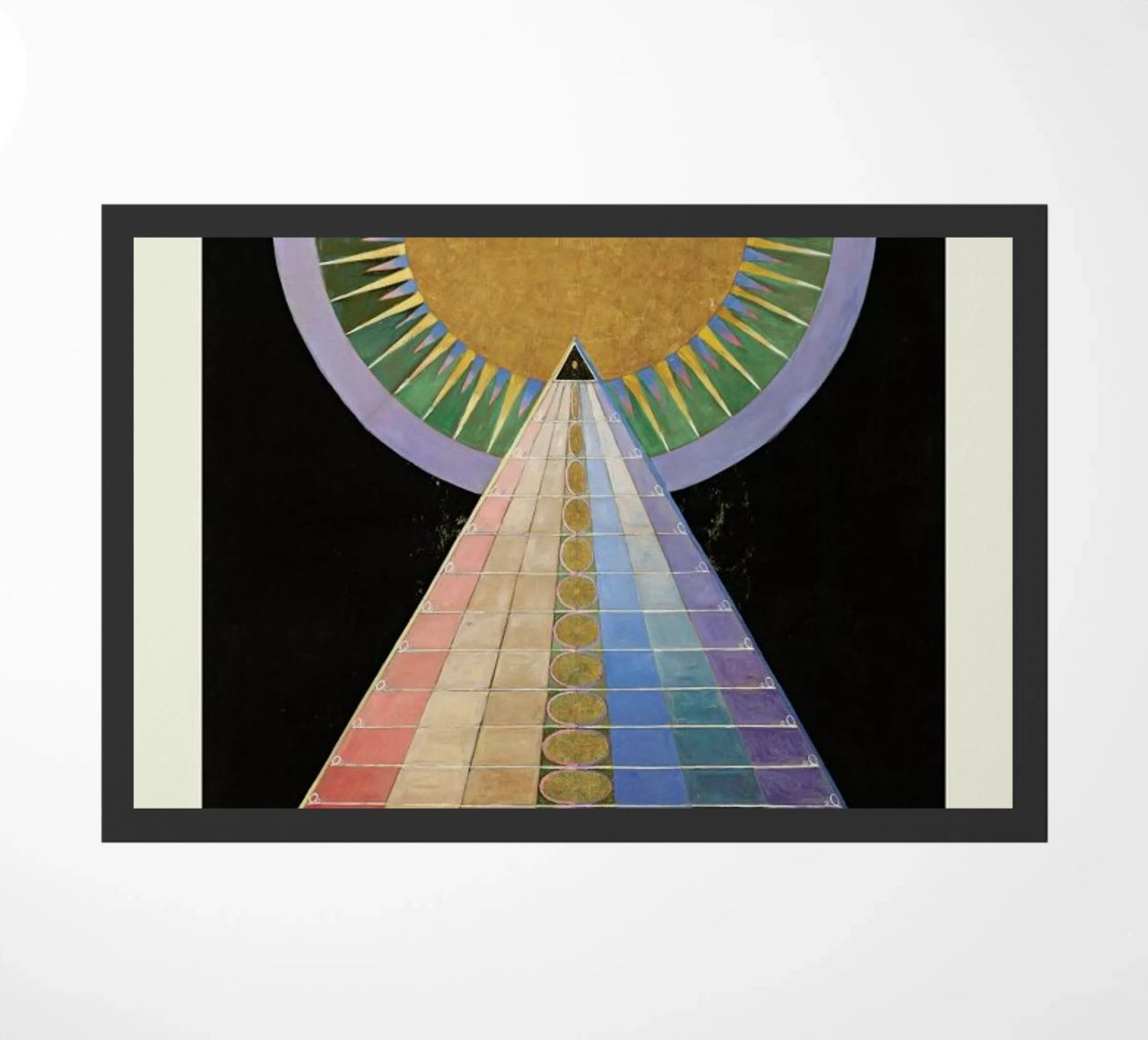 Hilma af Klint - Altarpiece, No. 1 zerbino da Vintage by JUNIQE