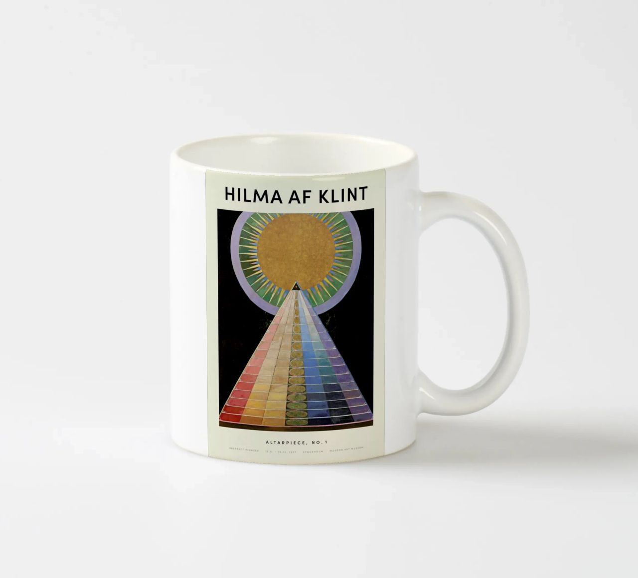 Hilma af Klint - Altarpiece, No. 1 tazza in ceramica da Vintage by JUNIQE