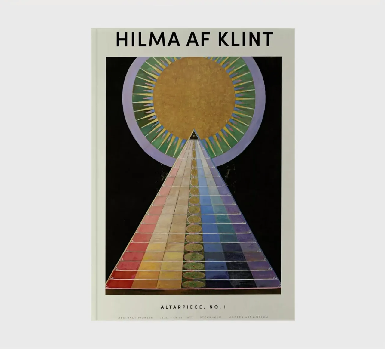 Hilma af Klint - Altarpiece, No. 1 notebook by Vintage by JUNIQE
