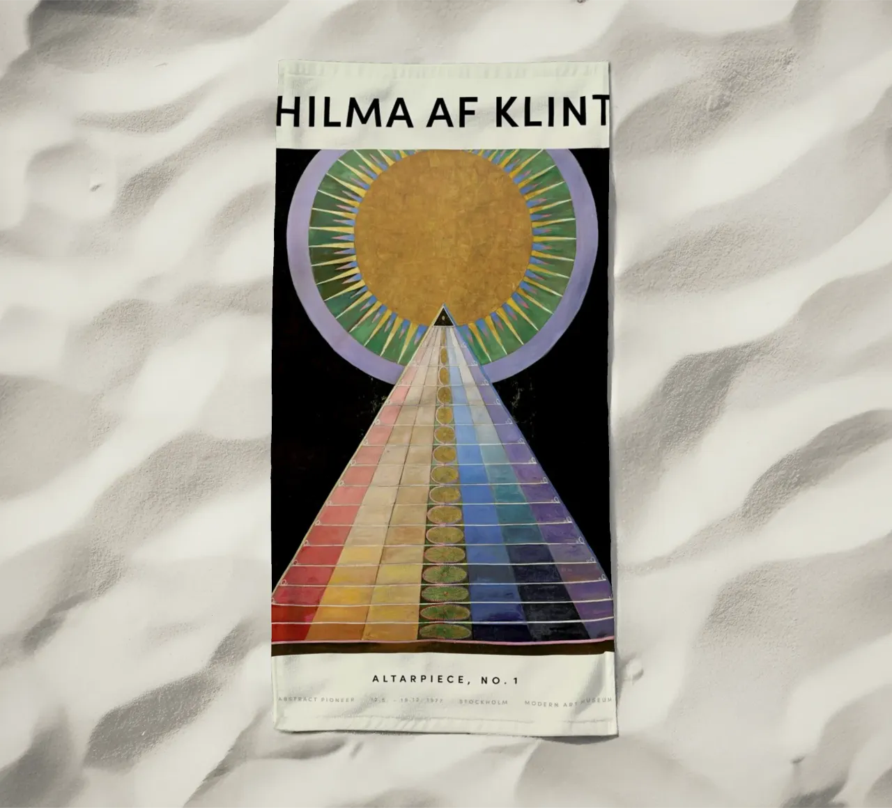 Hilma af Klint - Altarpiece, No. 1 telo mare da Vintage by JUNIQE