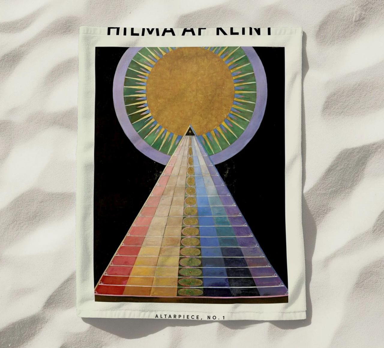 Hilma af Klint - Altarpiece, No. 1 telo mare da Vintage by JUNIQE
