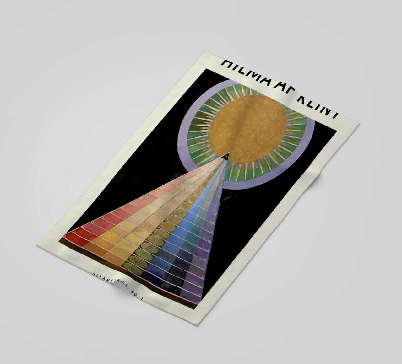 Hilma af Klint - Altarpiece, No. 1 telo mare da Vintage by JUNIQE