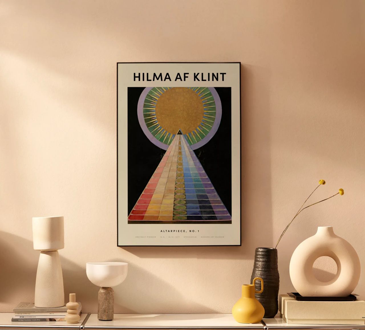 Hilma af Klint - Altarpiece, No. 1 plexiglass da Vintage by JUNIQE