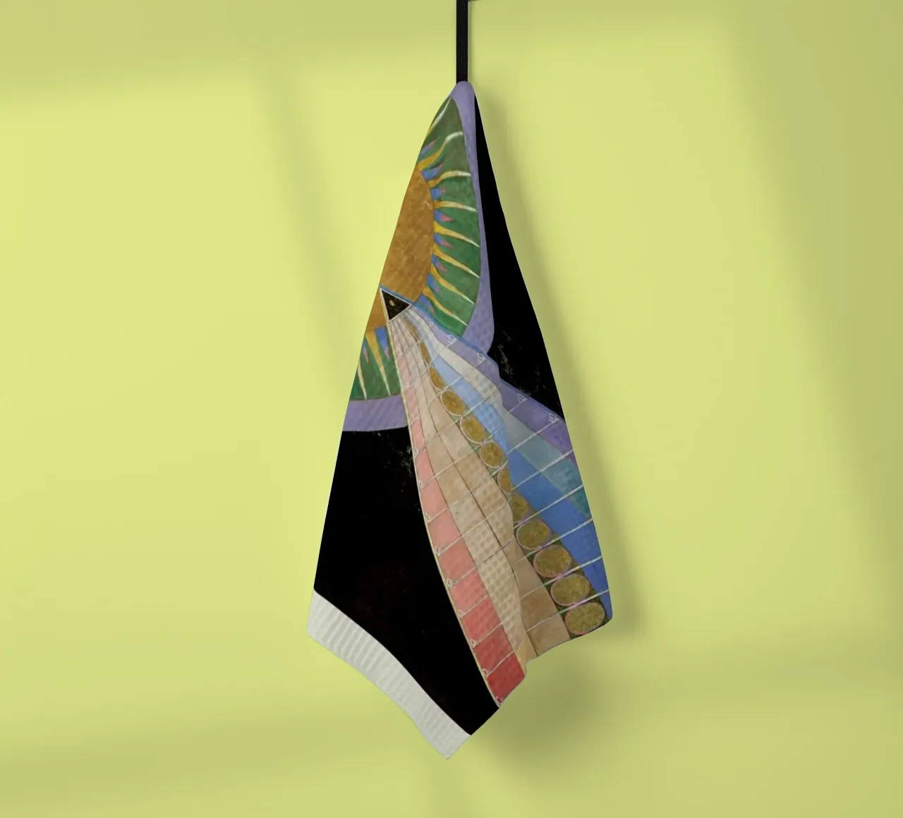Hilma af Klint - Altarpiece, No. 1 paño de cocina de Vintage by JUNIQE