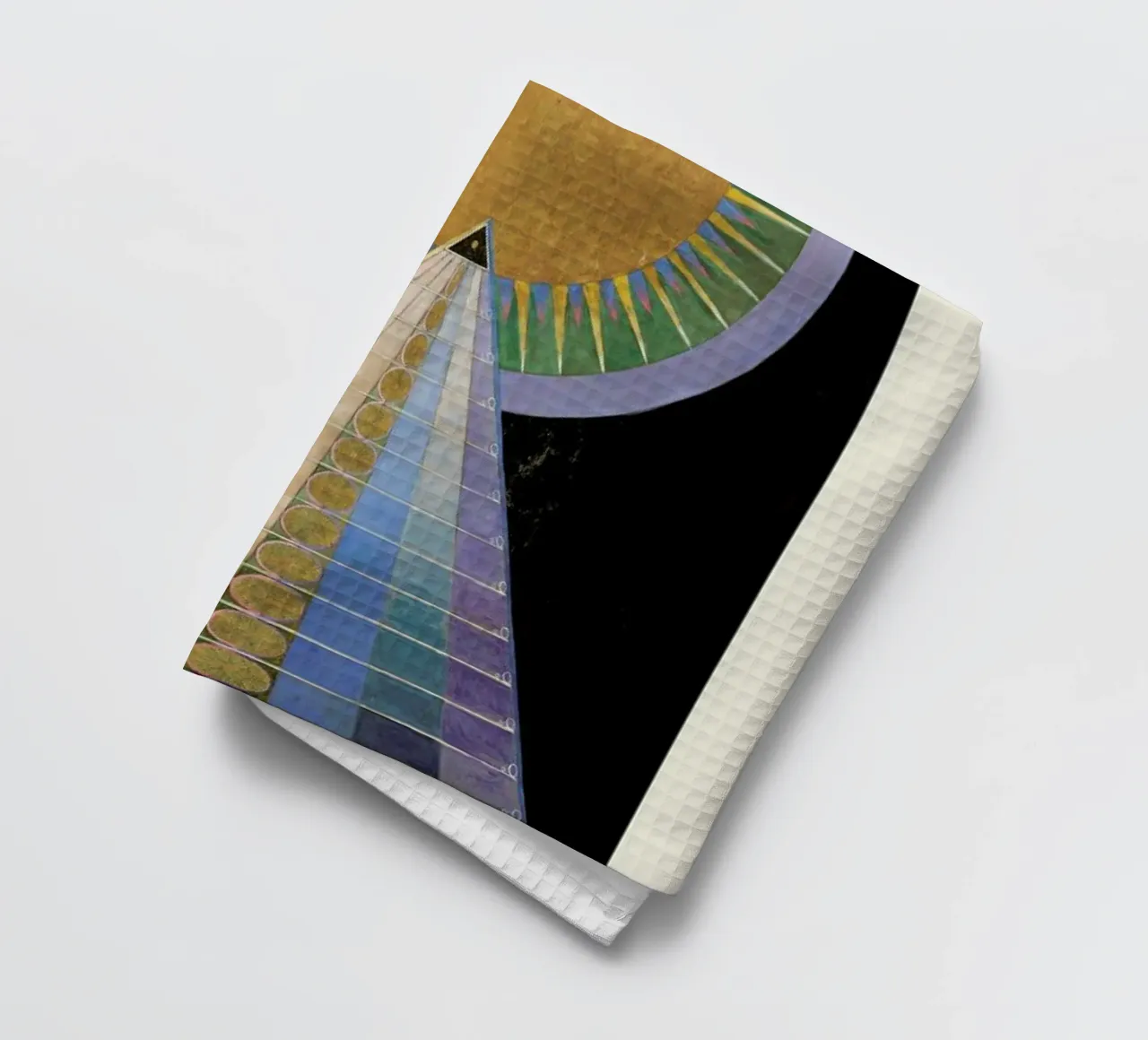 Hilma af Klint - Altarpiece, No. 1 paño de cocina de Vintage by JUNIQE