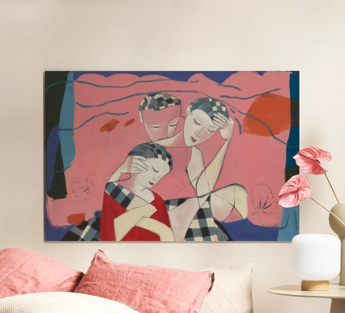 Vibrant Connection poster by Crimson Whisper