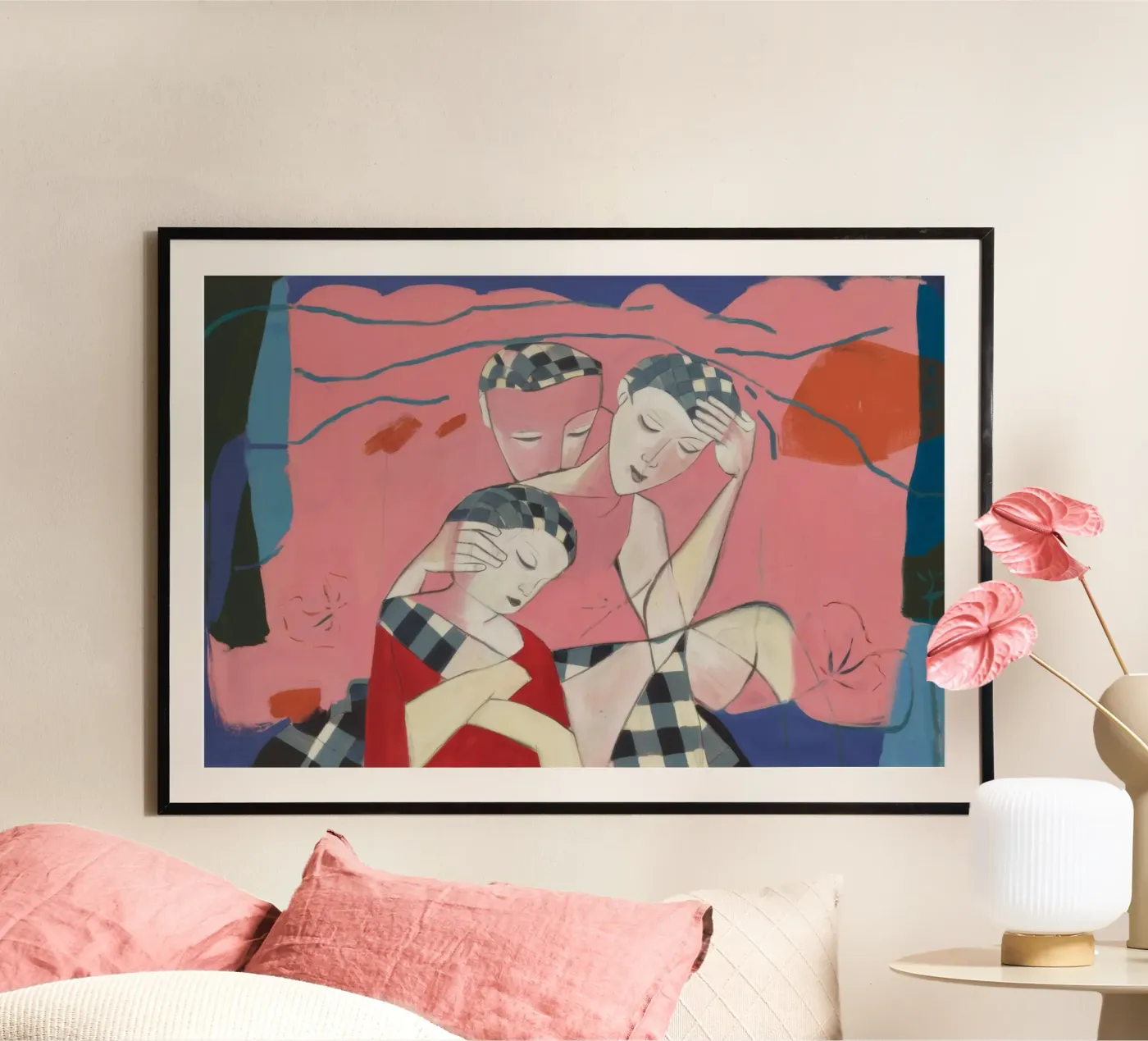 Vibrant Connection poster by Crimson Whisper