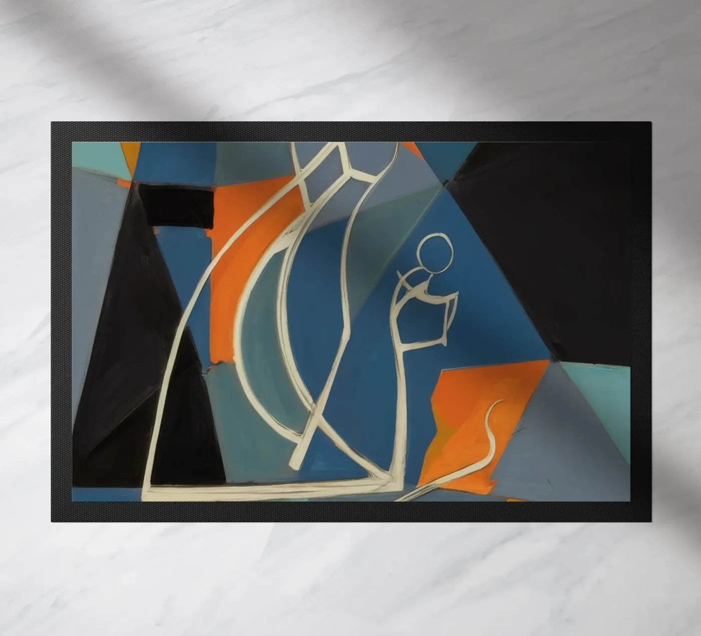 Contemplazione astratta zerbino da Crimson Whisper