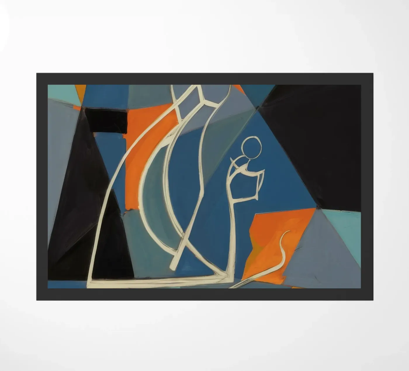 Contemplazione astratta zerbino da Crimson Whisper