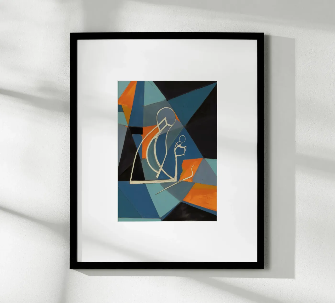 Abstract Contemplation poster by Crimson Whisper