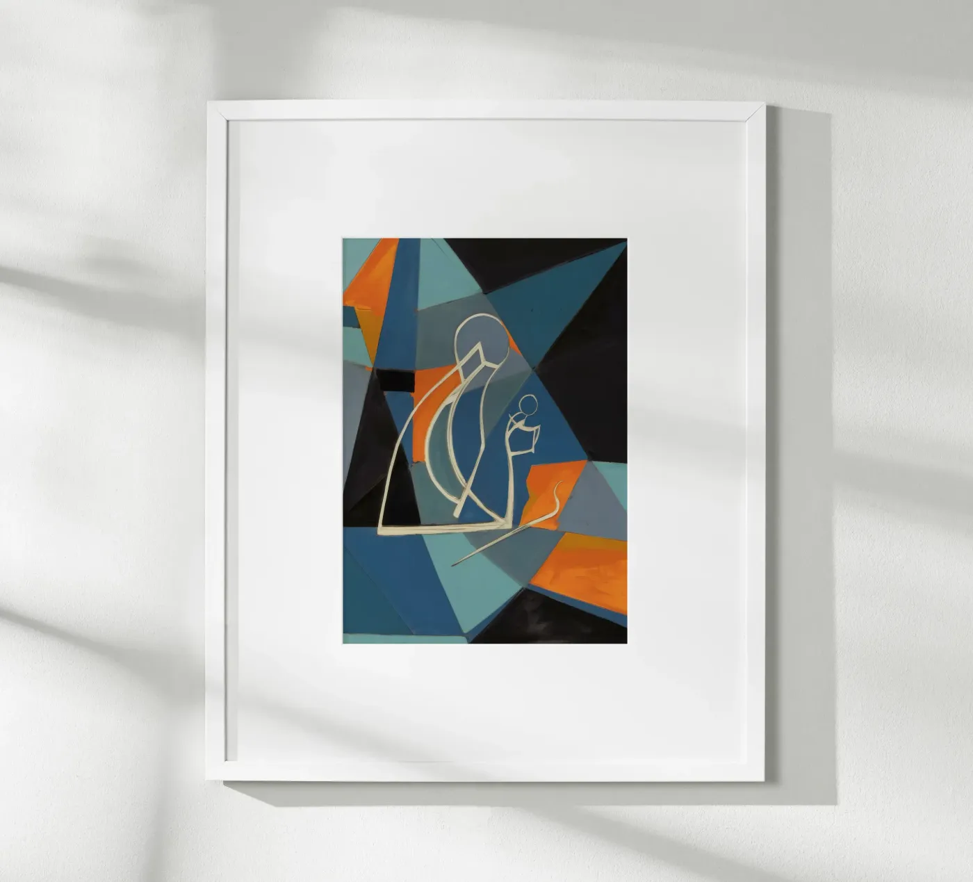 Abstract Contemplation poster by Crimson Whisper