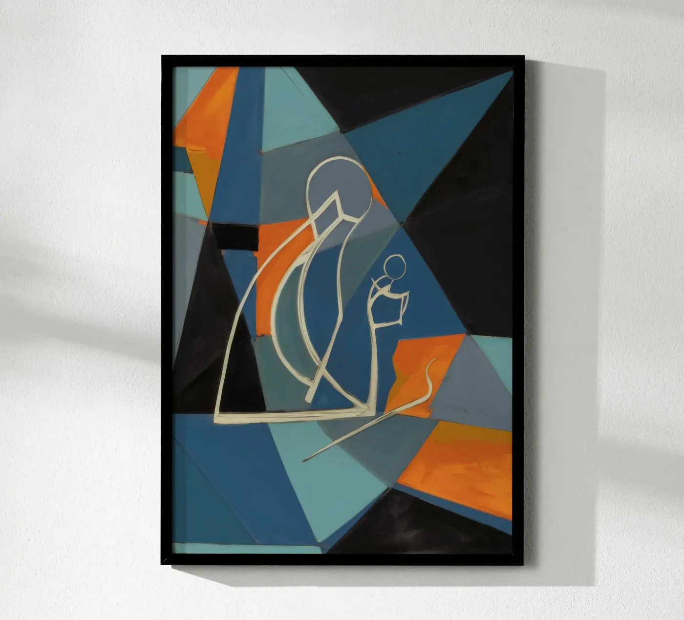Abstract Contemplation poster by Crimson Whisper