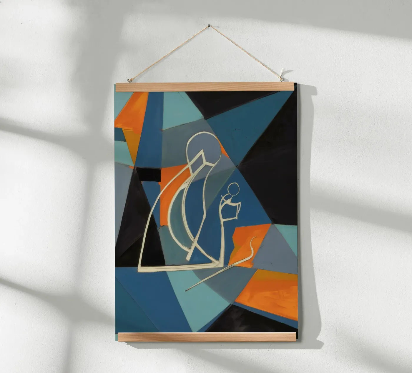 Abstract Contemplation poster by Crimson Whisper