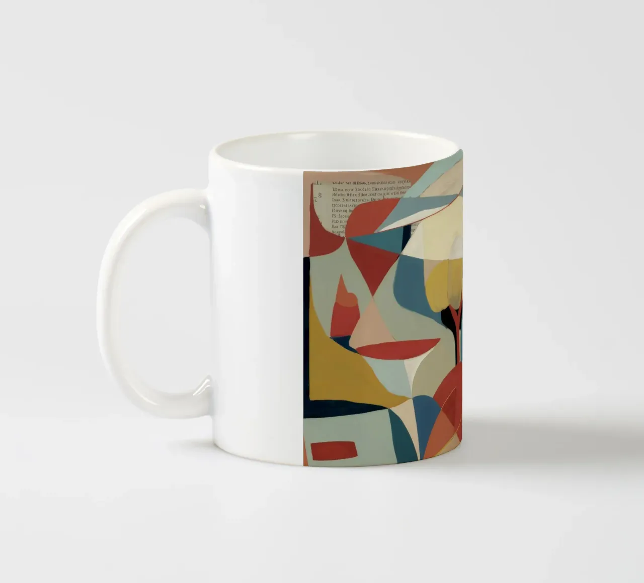 Fusione dinamica tazza in ceramica da Crimson Whisper