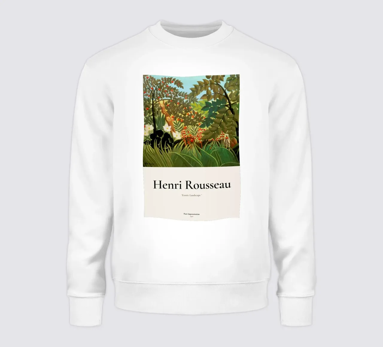 Rousseau - Exotic Landscape felpa da ARTOTHEK