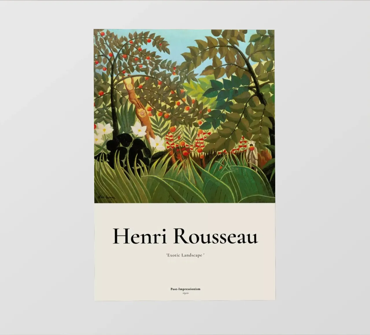 Rousseau - Exotic Landscape telo in pvc da ARTOTHEK