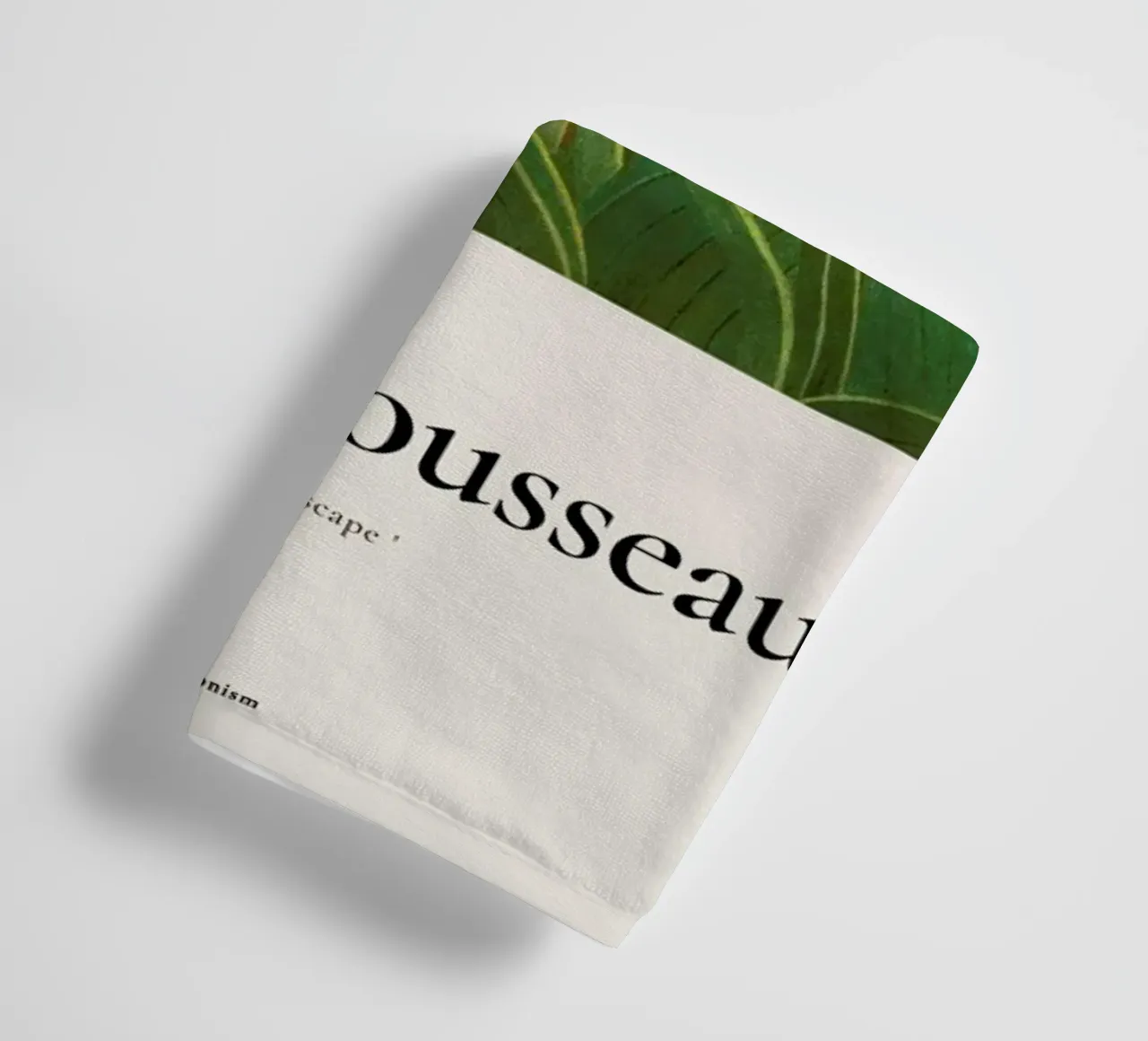 Rousseau - Exotic Landscape asciugamano da bagno da ARTOTHEK