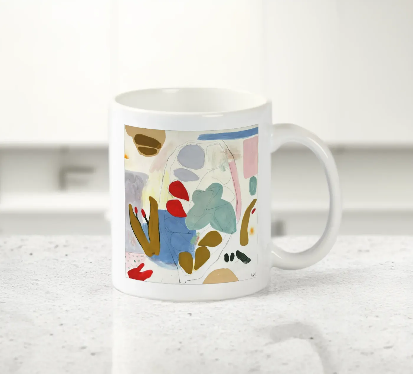 Cocoa ceramic mug by Silvaya