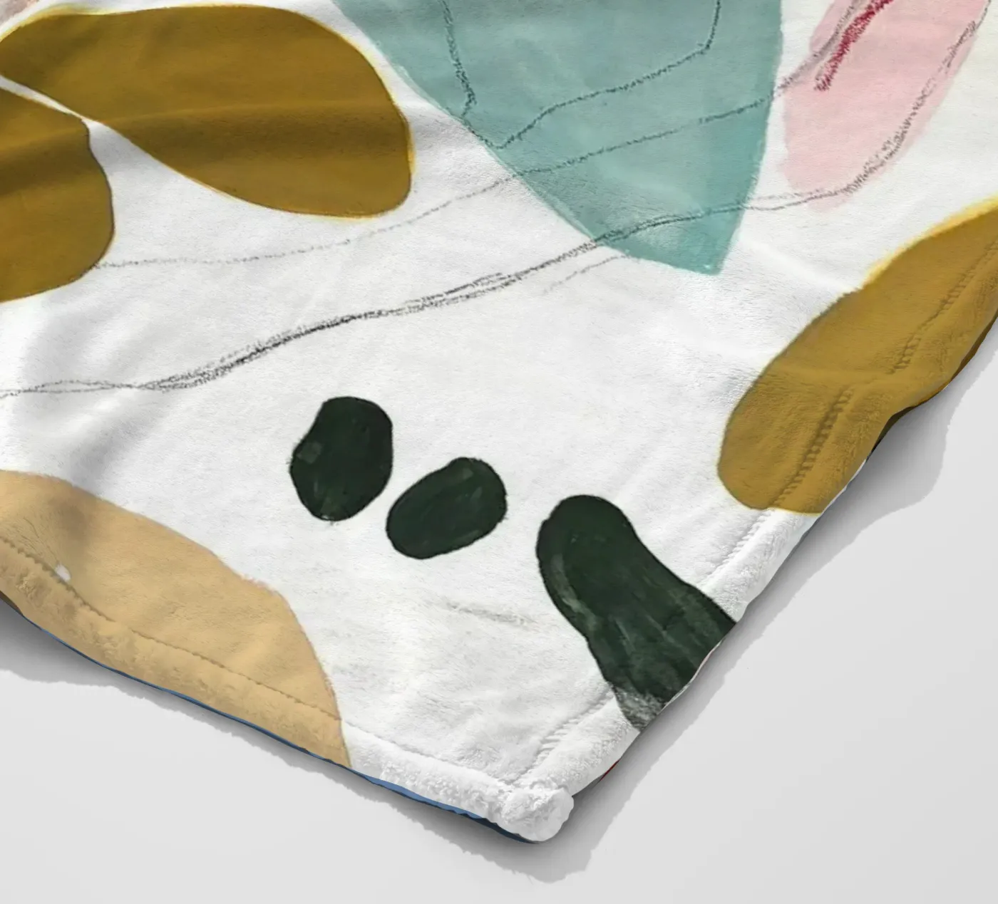 Cocoa Fleecedecke von Silvaya