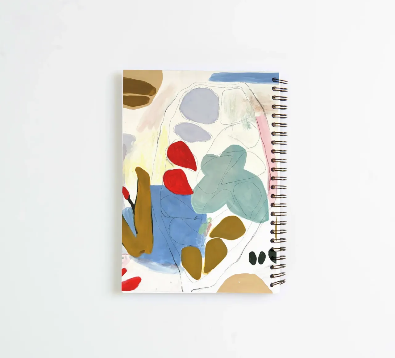Cocoa spiral notebook by Silvaya