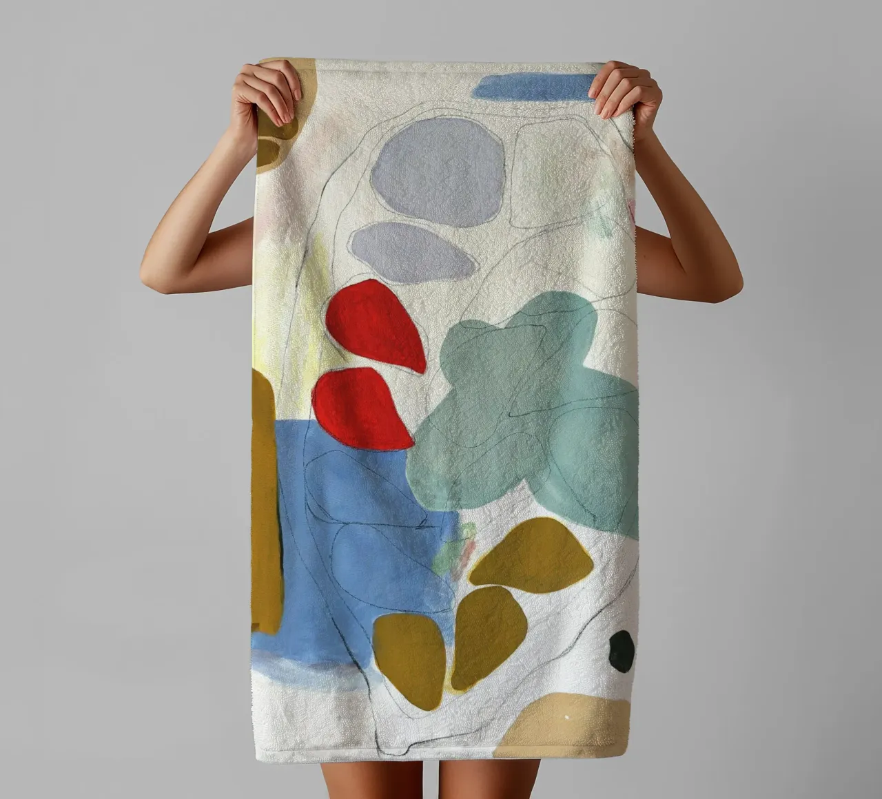 Cocoa asciugamano da bagno da Silvaya