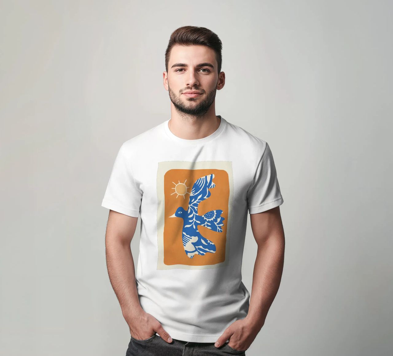 Abstract Flight 1 t-shirt da Flow Line