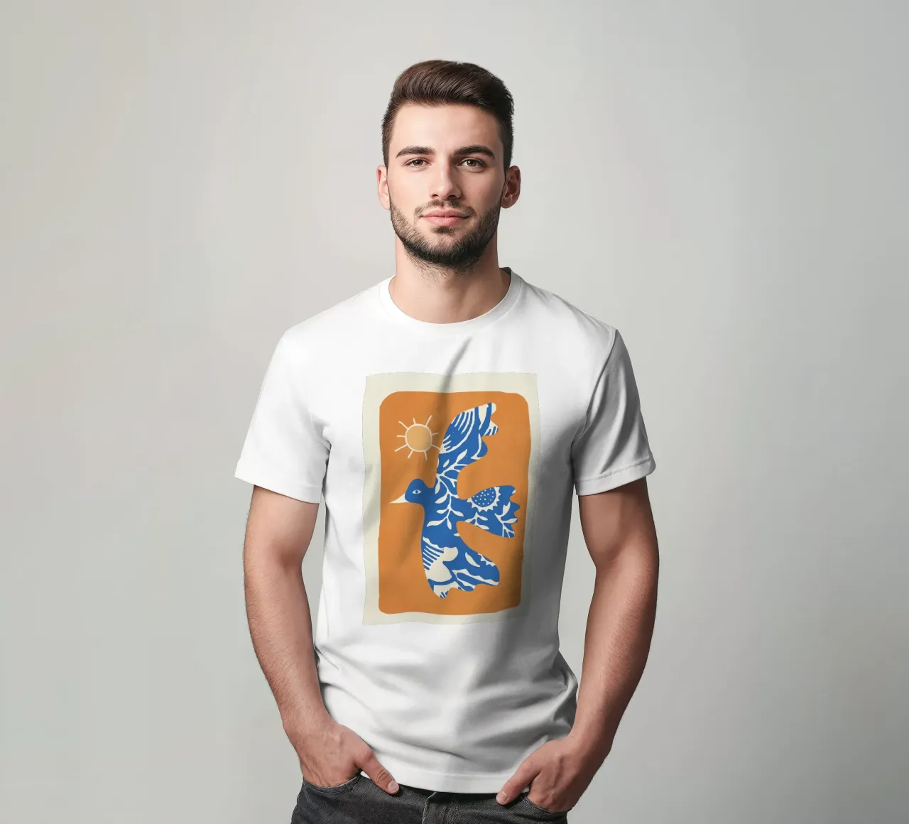 Abstract Flight 1 camiseta de Flow Line