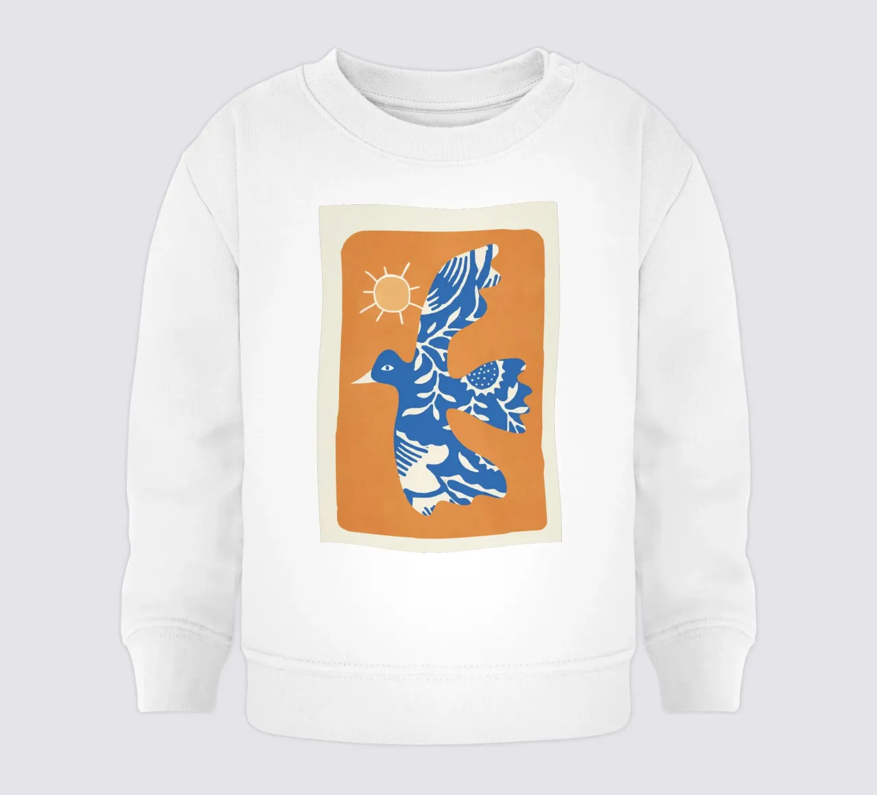 Abstract Flight 1 Baby Sweatshirt von Flow Line
