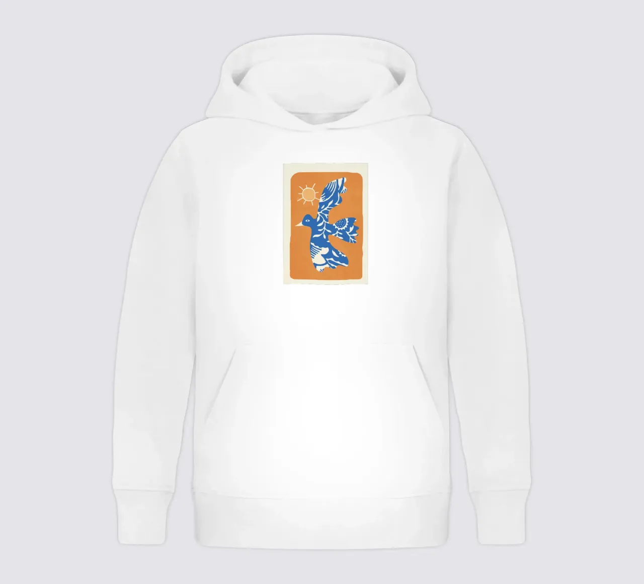 Abstract Flight 1 felpa bambino con cappuccio da Flow Line