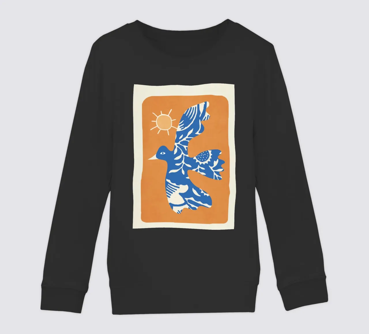 Abstract Flight 1 felpa bambino da Flow Line