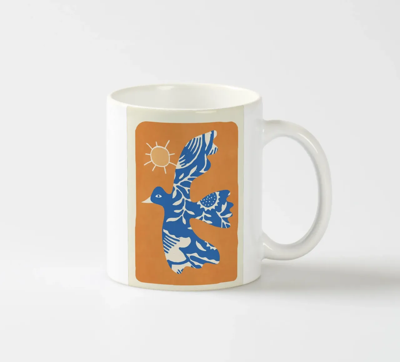 Abstract Flight 1 Keramik Tasse von Flow Line