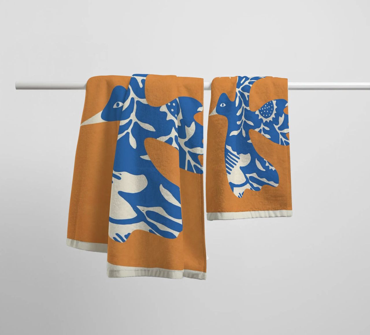 Abstract Flight 1 asciugamano da bagno da Flow Line